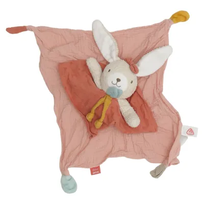 Security blanket (Pink, Multicolored) from Fehn
