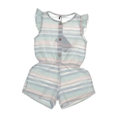 Jumpsuit (Turquoise, Meerkleurig) van Little Celebs Katoen