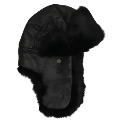 Trapper hat (Black) from Börjesson Leather, Polyester
