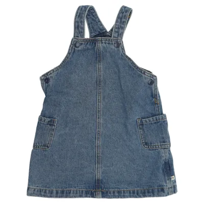 Robe salopette (Bleu) de Cadet Rousselle Coton recyclé