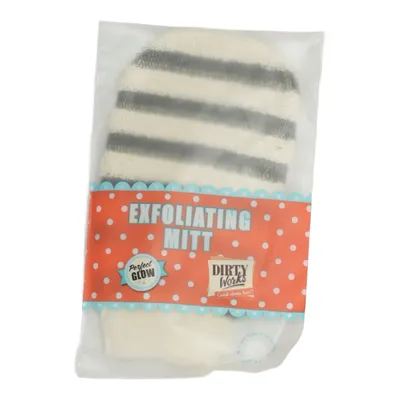 Gant exfoliant (Blanc, Gris) de Dirty Works