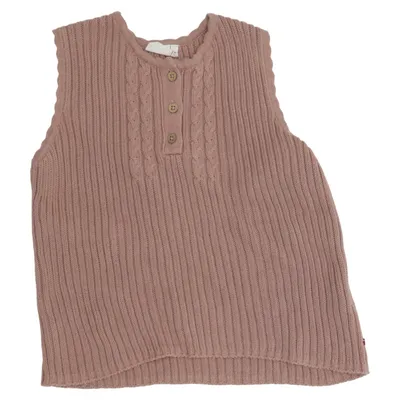 Pull sans manches (Rose) de People Wear Organic Coton biologique