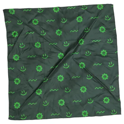 Zakdoek (Groen, Grijs) van Sui Ava Zijde