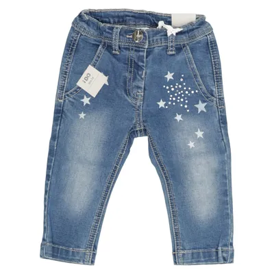 Jeans (Blå) från IDo Bomull, Elastan, Polyester