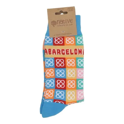 Chaussettes (Multicolore) de Native Coton, Élasthane, Polyamide