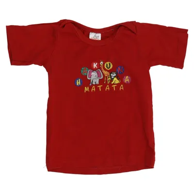 T-shirt (Rouge, Multicolore) de Punch Coton
