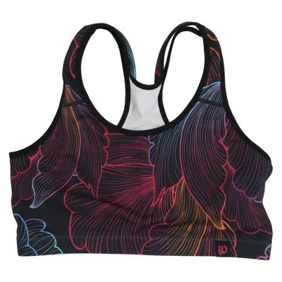 Brassière (Noir, Multicolore) de Dedoles Élasthane, Polyester recyclé