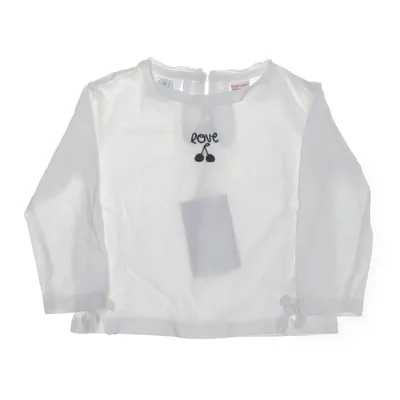 Långärmad t-shirt (Vit) från Zara Baby