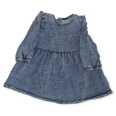 Klänning (Blå) från Lindex Bomull