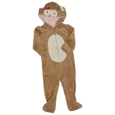 Onesie (Brown, Beige, Pink) from Gymboree Cotton, Polyester