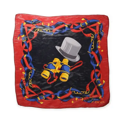Sjal (Röd, Svart, Blå) från Escada