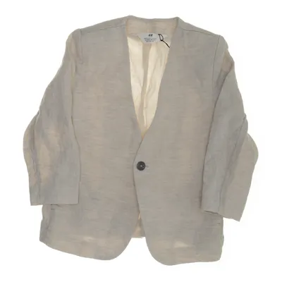 Blazer (Beige) van H&M Linnen, Katoen