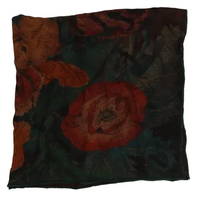 Halsdoek (Groen, Meerkleurig) Zijde