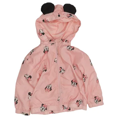 Regenjacke (Pink, Schwarz, Weiß) von H&M Polyester