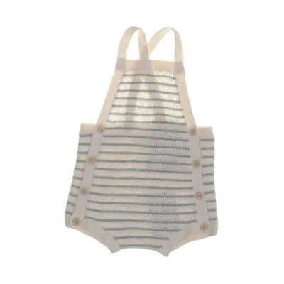 Hängselshorts (Vit, Blå) från Zara