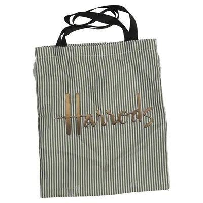 Stofpose (Grøn, Hvid) fra Harrods
