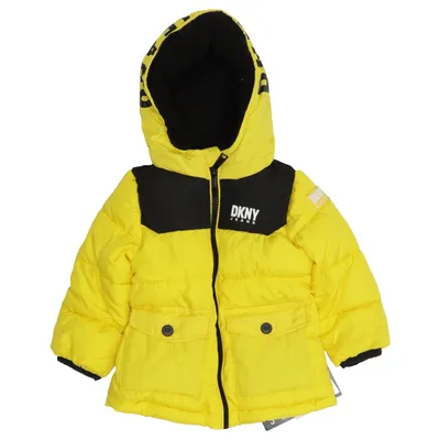 Winter jacket (Yellow, Black, Multicolored) from DKNY Jeans Polyester