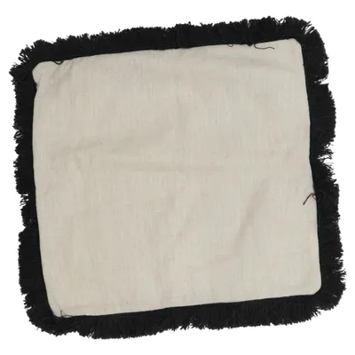 Kissenüberzug (Beige, Schwarz) von H&M Home Baumwolle, Leinen