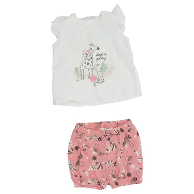 Set (Wit, Roze, Meerkleurig) van Ergee Katoen