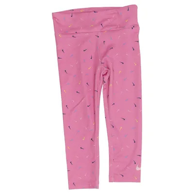 Träningstights (Rosa, Flerfärgad) från Nike Elastan, Polyester