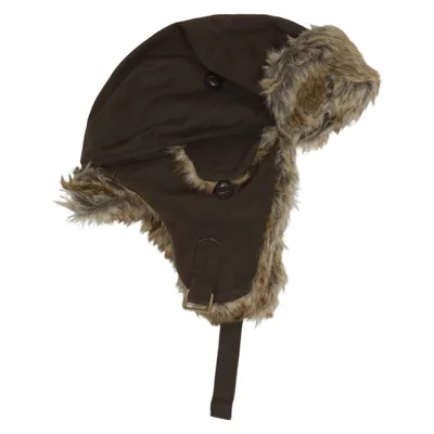 Trapper hat (Kaos hood) from Pieces Accessories Cotton, Polyester