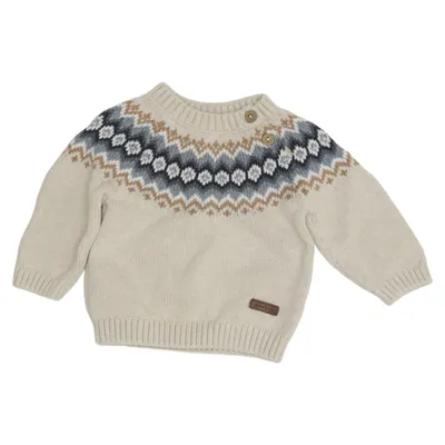 Tröja (Beige, Blå, Brun) från Newbie by KappAhl Bomull