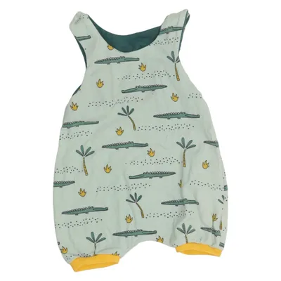 Rompers (Green, Yellow, Multicolored) from Gröbe Cotton, Elastane