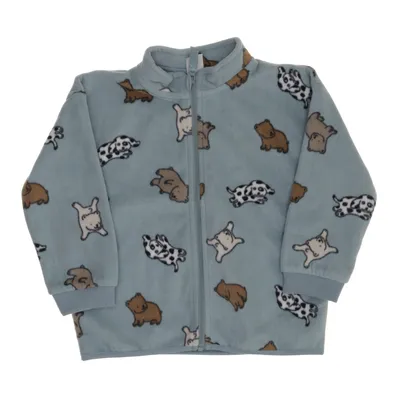 Fleecejacka (Turkos, Flerfärgad) från H&M Polyester