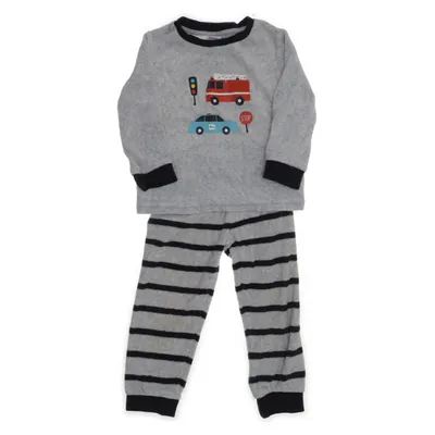 Pyjama (Grijs) van Pocopiano Katoen, Polyester