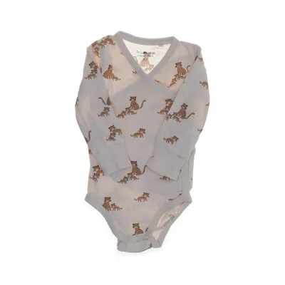 Body (Beige, Flerfärgad) från Tiny One Ekologisk bomull, Elastan