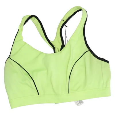 Brassière (Jaune) de Mariemeili Coton, Élasthane, Polyester