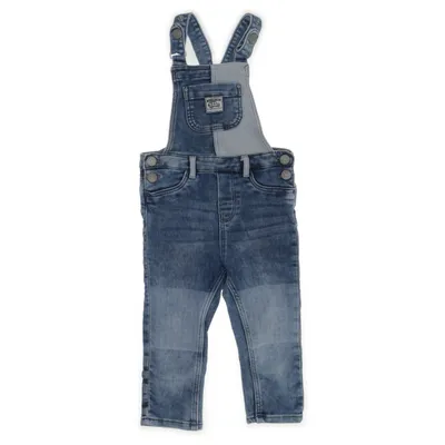 Tuinbroek (Blauw) van H&M Polyester, Elastaan, Katoen