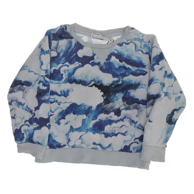 Sweatshirt (Blauw, Wit) van Mini Rodini