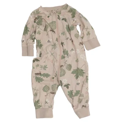 Barboteuse (Beige, Vert) de Lindex Baby Coton