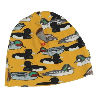 Beanie (Yellow, Multicolored) from Duns Sweden Organic cotton