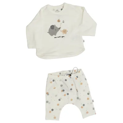 Set (Vit, Flerfärgad) från Next Baby Bomull, Elastan