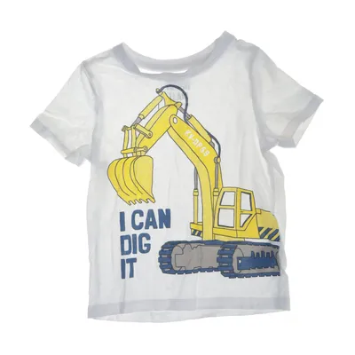 T-shirt (White) from Tough Team Cotton