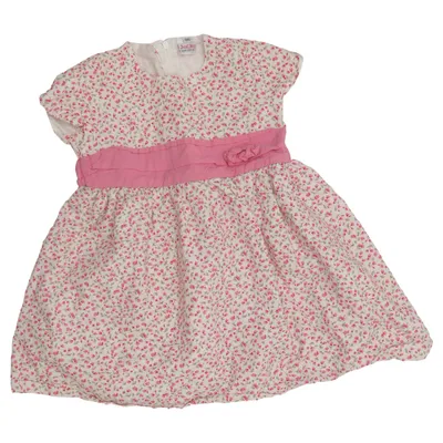 Dress (White, Pink, Green) from Jocko