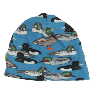 Beanie (Blue, Multicolored) from Duns Sweden Organic cotton
