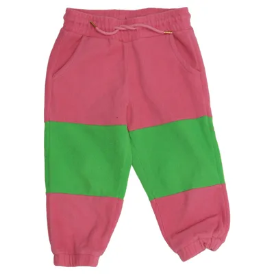 Sweatpants (Pink, Green) from Mini Rodini Recycled polyester