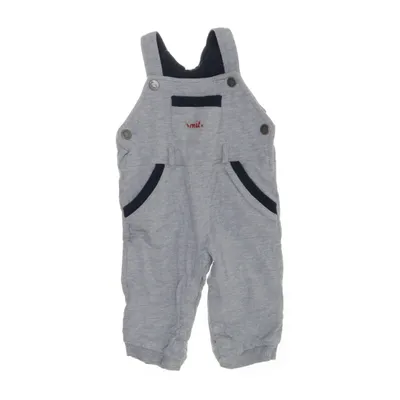 Hängselbyxor (Grå) från Topolino Bomull, Viskos