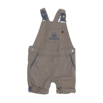 Hängselbyxor (Blå, Beige) från Obaïbi Bomull