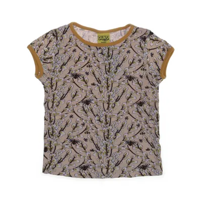 Topp (Beige, Flerfärgad) från Duns Ekologisk bomull