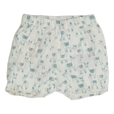 Short de pyjama (Blanc, Bleu) de Pigeon Coton biologique