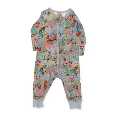 Sparkdräkt (Flerfärgad) från Moomin by Martinex Elastan, Ekologisk bomull