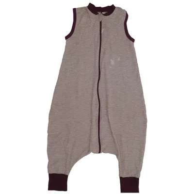 Rompers (Purple, White) from Lilano Silk, Wool