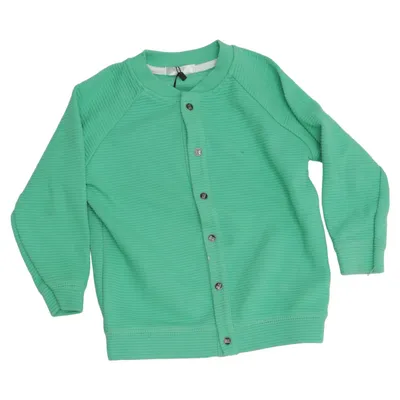 Cardigan (Grøn) fra Baby Bomuld, Polyester