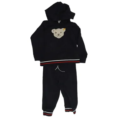 Hoodie (Blue, White, Red) from Steiff Cotton, Elastane
