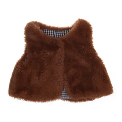 Outdoor vest (Bruin) van Obaïbi