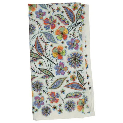 Châle (Blanc, Multicolore) de Bimba y Lola